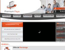 Tablet Screenshot of premiumpaye.com